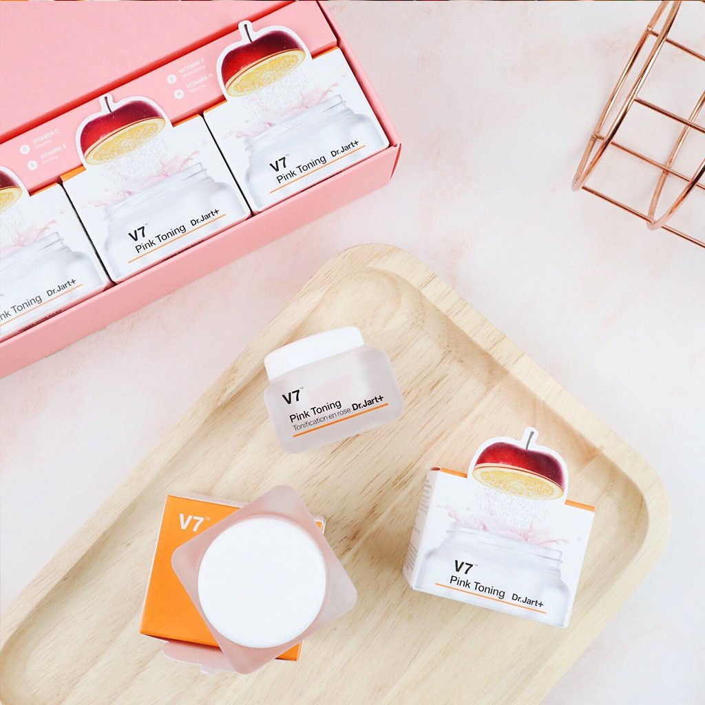 Kem V7 Dưỡng Trắng Và Tái Tạo Da V7 PINK TONING | BigBuy360 - bigbuy360.vn