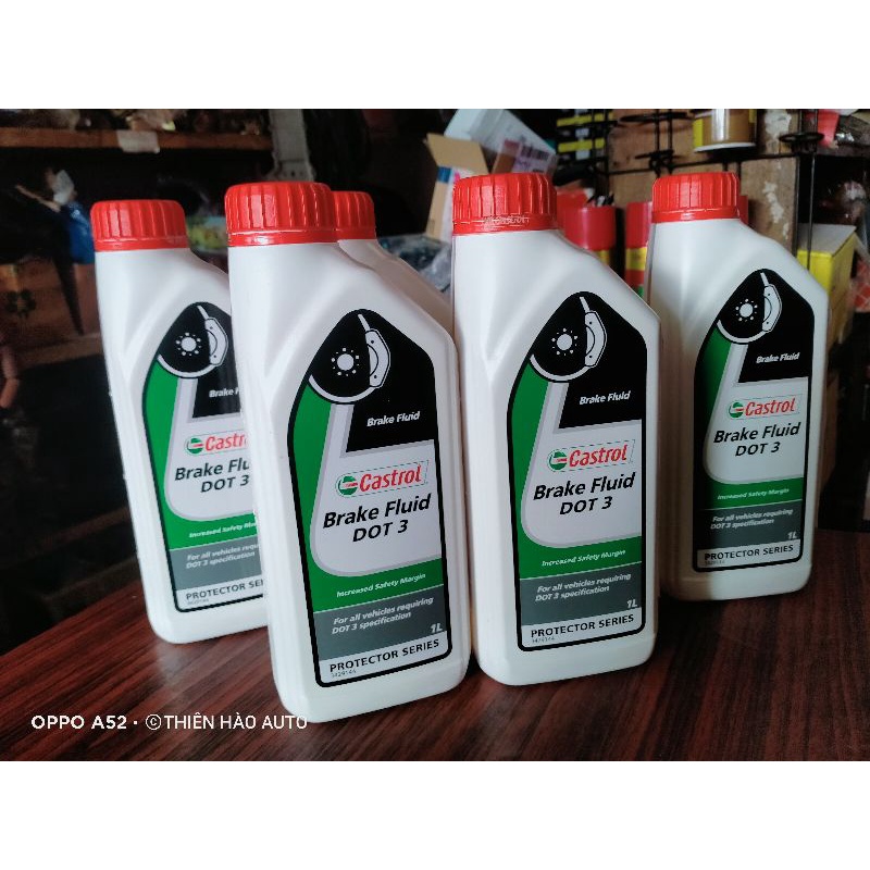 Dầu thắng (phanh) Dot 3 Castrol ( chính hãng 100%)