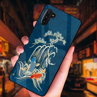 Ốp Lưng Samsung Note 10, Note 10 Plus, Note 10 Lite, Note 8, Note 9 BẰNG KÍNH HOA VĂN CỔ ĐIỂN 2022