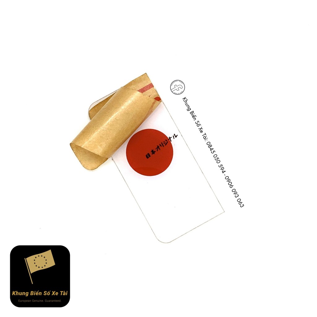 Logo Nhật Bản (Japan Original) Cho Khung Biển Số Châu Âu Wurth