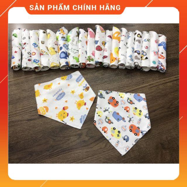 [HÀNG SIÊU TỐT] Yếm cho bé coton đẹp bấm 2 cúc