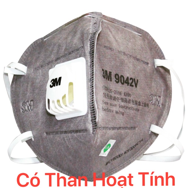 [Mã NOWSHIPVUI2 giảm 25k đơn 50k] KHẨU TRANG 3m 9001 - 9001V - Có VAN Lọc Khí