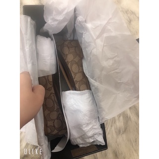 Giày búp bê nữ hiệu Coach sz 5