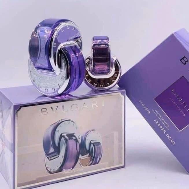 Set nước hoa Bvlgari Omnia Tím