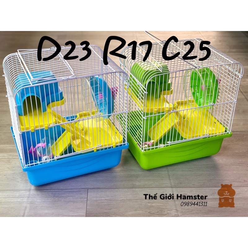 Lồng hầm trú cho Hamster 1 và 2 tầng