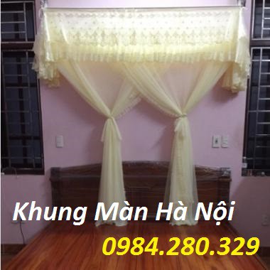 Khung Màn Inox Xếp Gọn ( Màn + Khung )