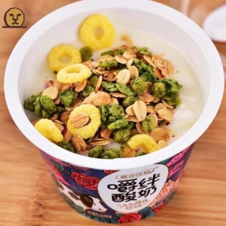 [SẴN HN] 1 HỘP Sữa chua Yến Mạch ăn liền YAMI CHEW topping siêu ngon [cực hot]