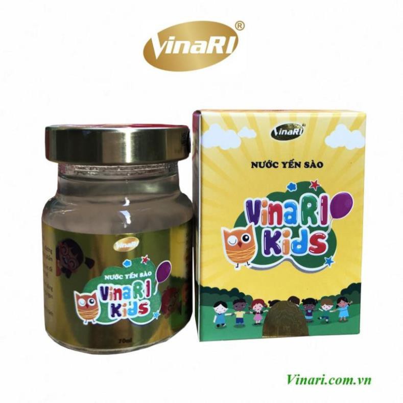 Giảm giá sốc Nước Yến sào cho trẻ con Vinari kids 70ml