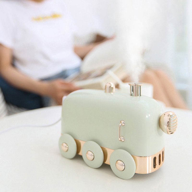 Máy Phun Sương Tạo Ẩm Mini Có Đèn LED Hình Hoạt Hình