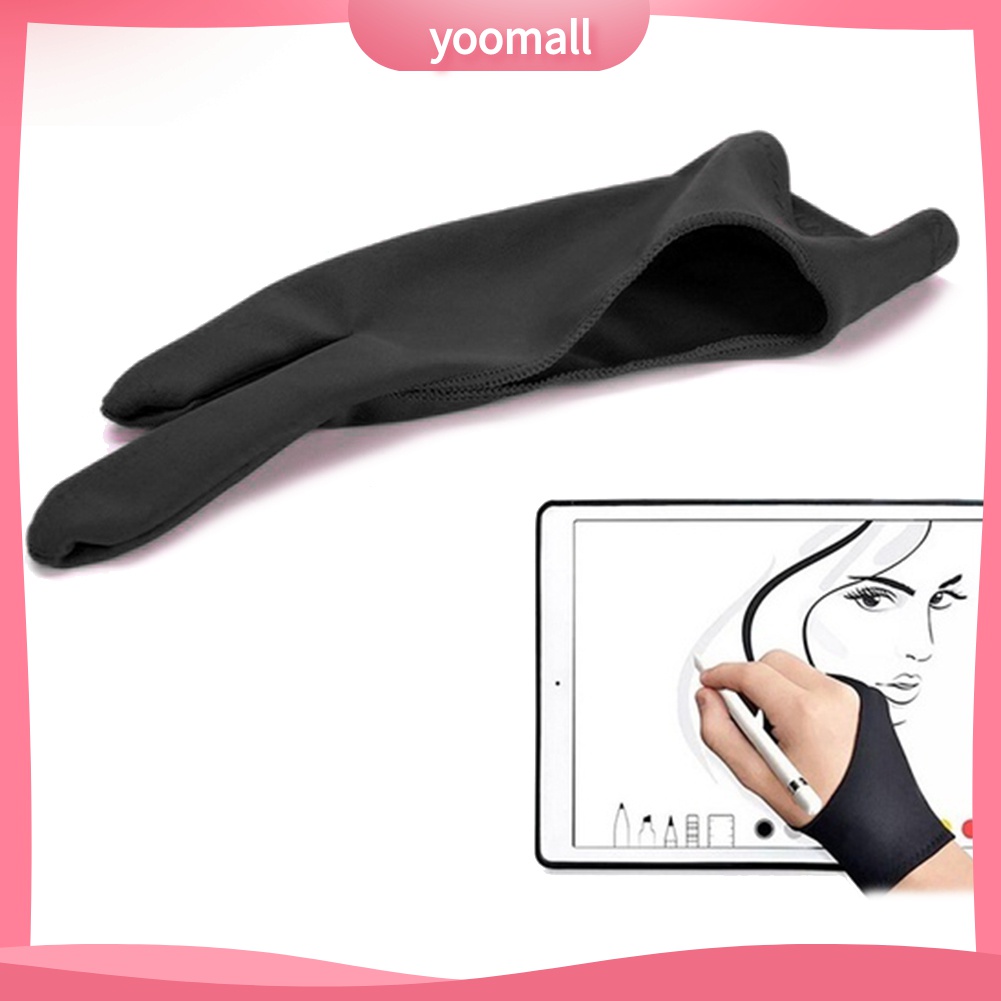 Yomall♡ 1 Găng Tay Hai Ngón Chống Bám Bẩn Dùng Vẽ Tranh / Bút Đồ Họa
