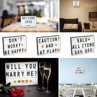 Hộp chữ cái gắn đèn - Led Message Light Box