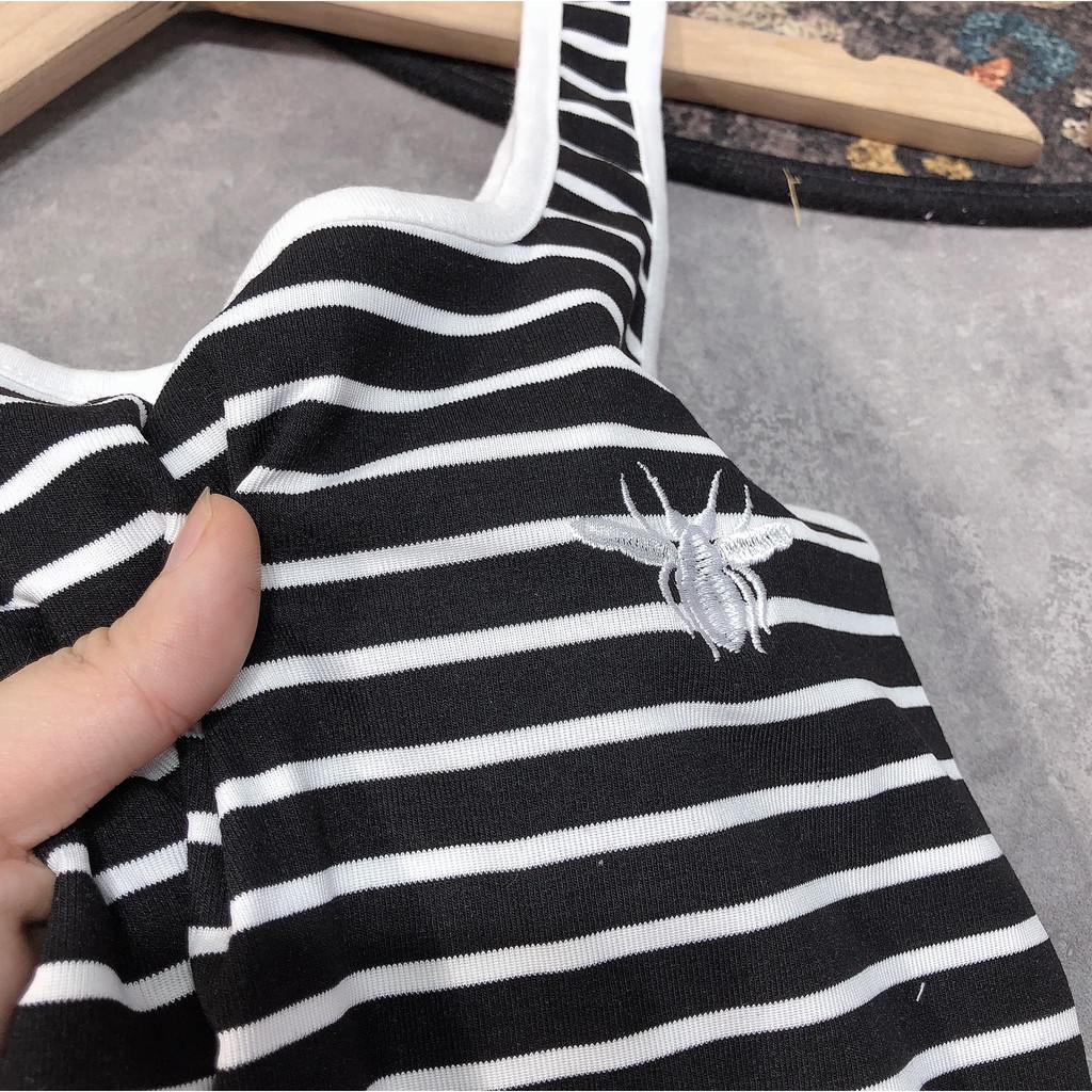 [Mã SKAMA06 giảm 8% tối đa 50K đơn 250K] VÁY 2 DÂY THÊU Oong trên ngực (Kèm ảnh thật,video) | BigBuy360 - bigbuy360.vn