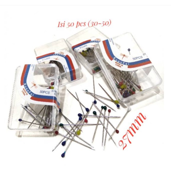 Set 100 Ghim Cài Đầu Đính Ngọc Trai Nhân Tạo Dành Cho Phụ Nữ Hồi Giáo