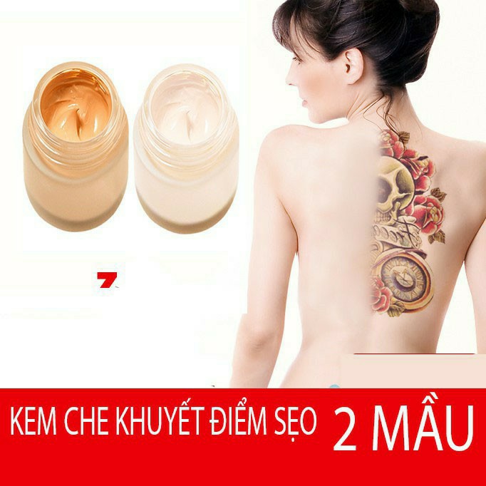 Kem Che Hình Xăm, Khuyết Điểm cover up Tattoo 30g