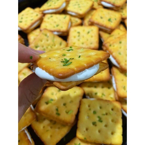 🍪 BÁNH QUY HÀNH KEM DẺO🍦 ⚡ Chất lượng⚡. Ngon tuyệt vời