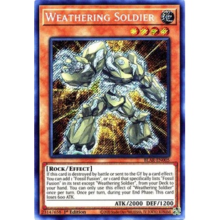 Thẻ bài Yugioh - TCG - Weathering Soldier / BLAR-EN005'