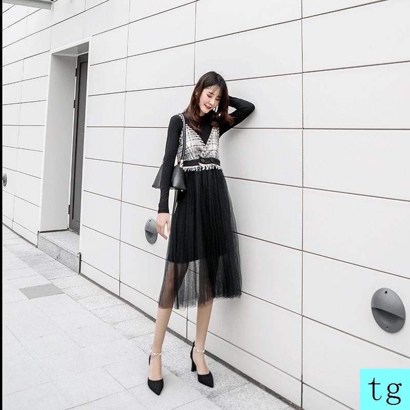 Giày cao gót sandal đế dày thời trang xuân thu phong cách mới 2021 dành cho nữ