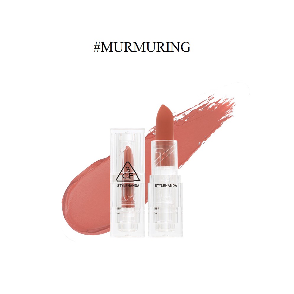 Son 3CE vỏ trong #MURMURING màu Hồng đất nude