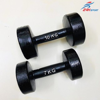Bộ 2 tạ tay 10kg nguyên khối