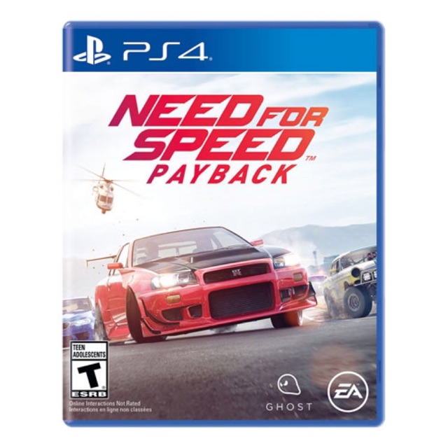 ĐĨA GAME PS4 NEED FOR SPEED PAYBACK