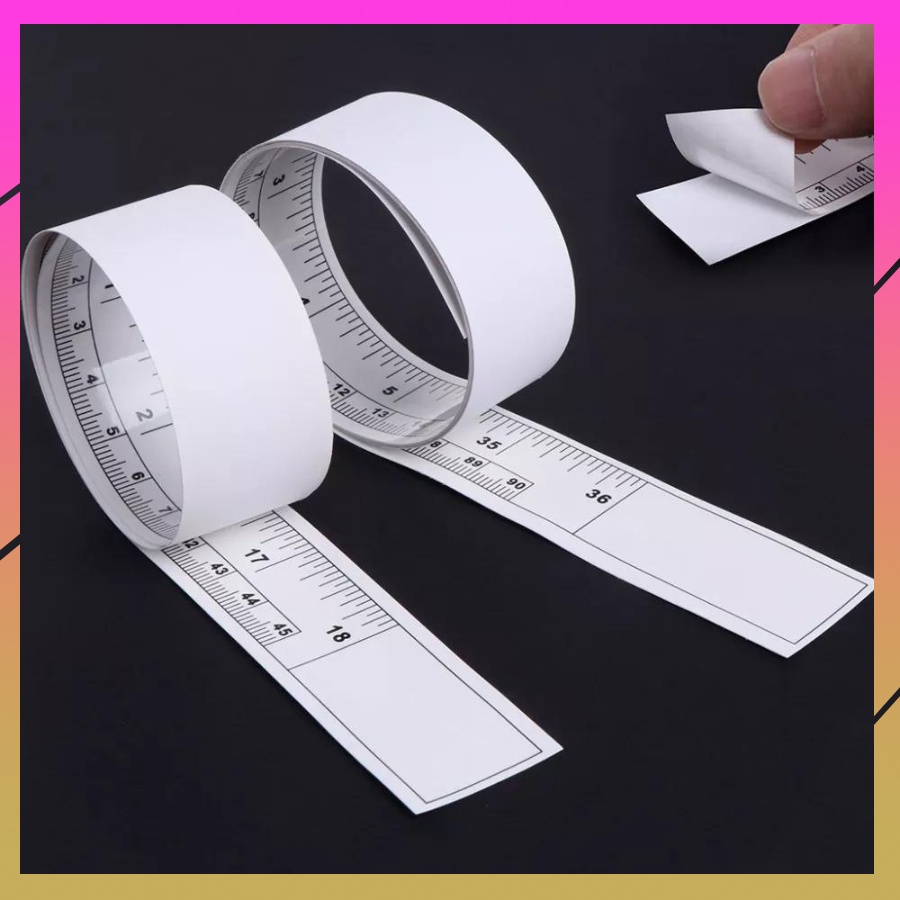 Thước dán bàn máy may, thước dây 90cm - 36 inch | Tiệm may Bí Ngô