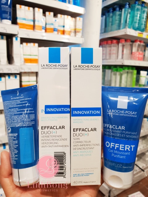 KEM GIẢM MỤN LA ROCHE - POSAY GIẢM MỤN DUO+