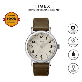 Đồng hồ Nam Timex Standard 40mm - TW2T20100 Dây Da - Chính Hãng