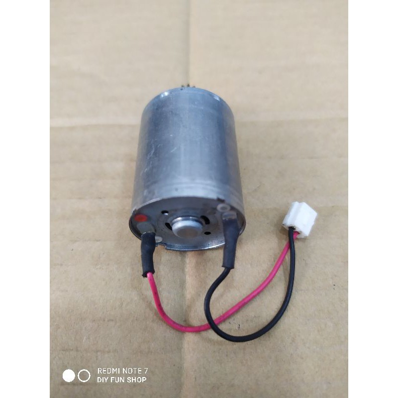 Motor 370 24V trục 10 răng bước 2mm Tốc 8400rpm hàng tháo máy Nhật