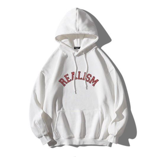 Áo Hoodie REALISM ZANG Phối Mũ Trùm Đầu Phong Cách , Nỉ Ngoại Siêu Dày Mịn 2 Lớp Ấm Áp Trẻ Trung Năng Động Mã GAREM 2022