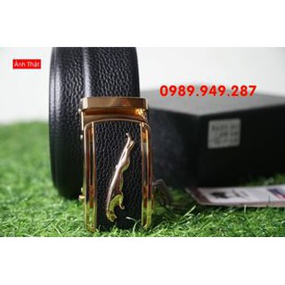 ( Có ảnh thật)Thắt lưng Golf nam Puma da thật – CH02