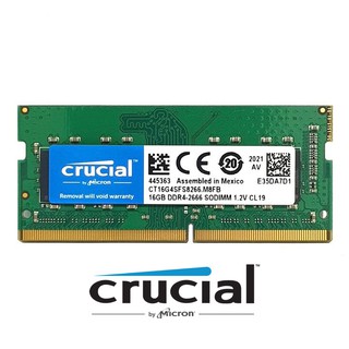 Ram Crucial 16GB DDR4 Buss 2666 Ballistix Sport LT (BLS16G4D26BFSE)