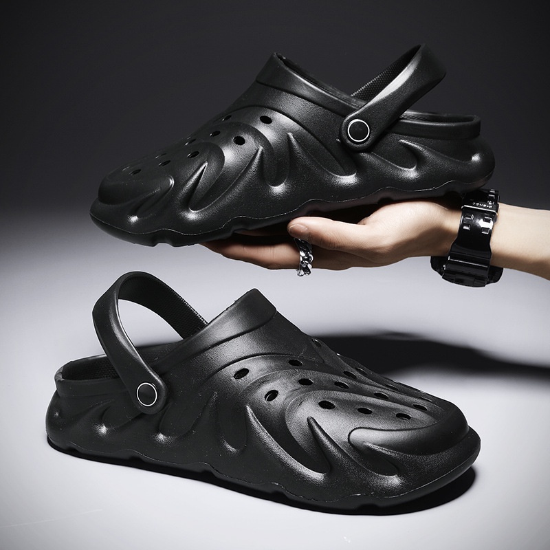 2023 Mới Dép Crocs Size Lớn Thời Trang Đi Biển Dành Cho Nam