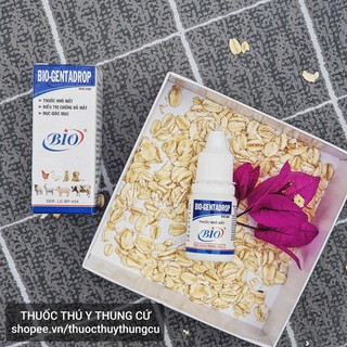 BIO GENTADROP - THUỐC NHỎ MẮT CHO CHÓ MÈO, GIA SÚC GIA CẦM