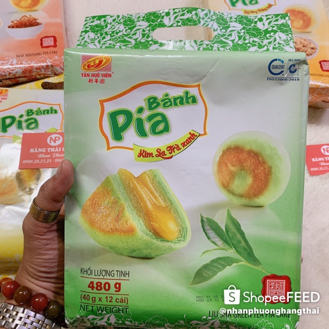 Bánh Pía Kim Sa Trà Xanh  date mới mỗi ngày