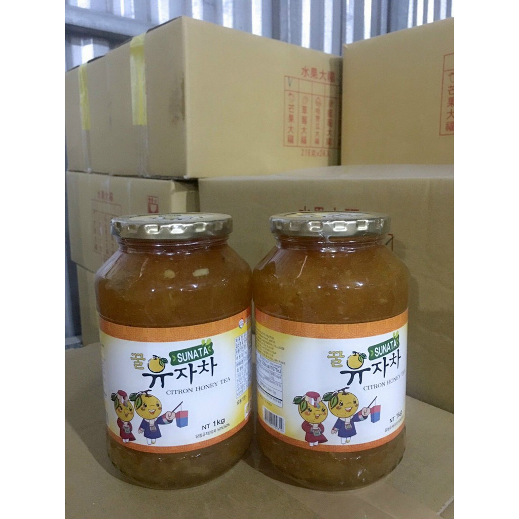 Combo Chanh, gừng, sâm mật ong Hàn Quốc