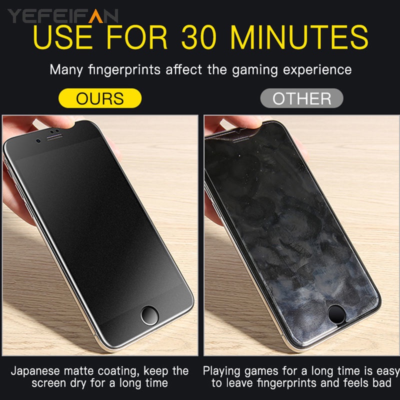 Kính cường lực cho Samsung S21 FE 5G A22 A52 A32 5G A12 A03 A03S A71 bảo vệ màn hình phim kính mờ