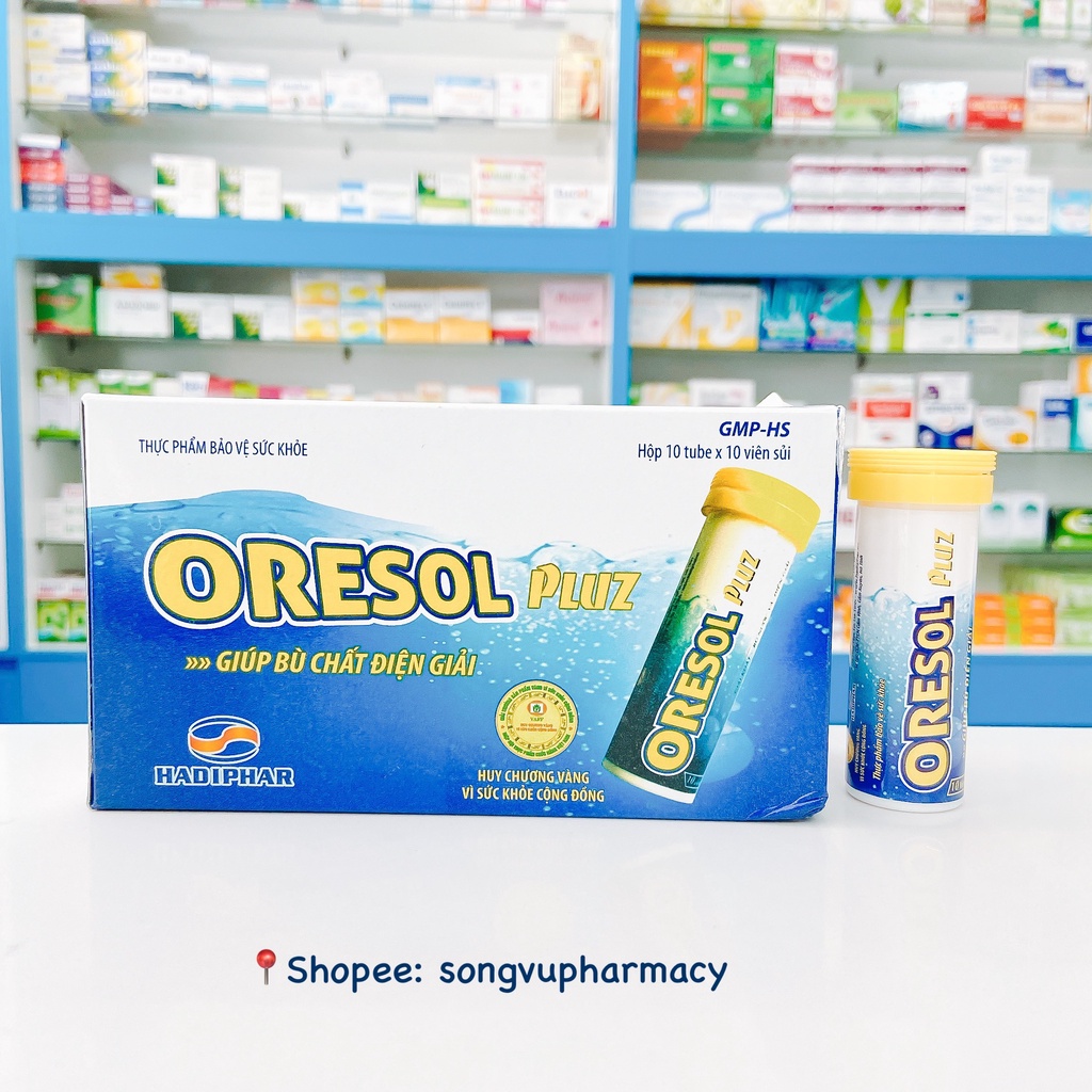 Viên sủi bù điện giải Oresol Pluz
