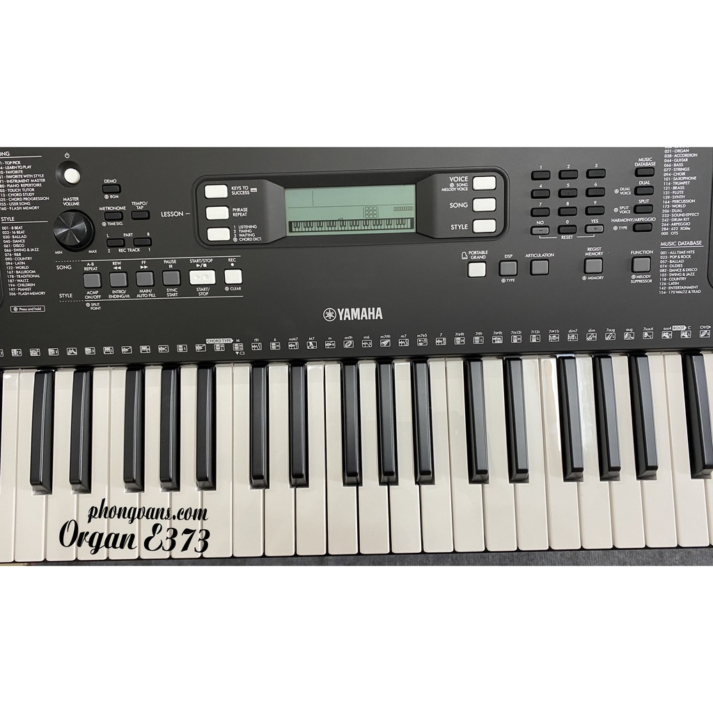 Đàn organ Yamaha PSR E373 mẫu mới