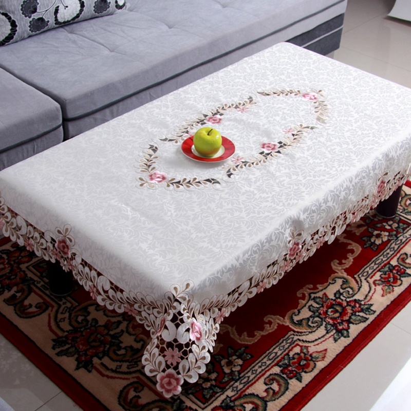 🔥Khăn trải bàn thêu họa tiết tùy chọn phong cách châu Âu