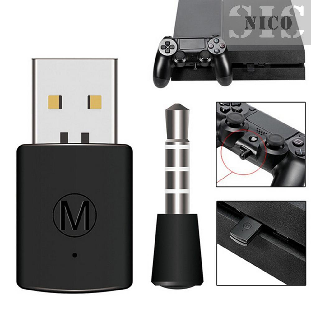Sis Bộ Dụng Cụ Sửa Chữa Chuyên Dụng Chất Lượng Cao❥Bộ Chuyển Đổi USB Dongle BT 4.0 Dongle Không Dây Cho Tai Nghe PS4 Đen | BigBuy360 - bigbuy360.vn