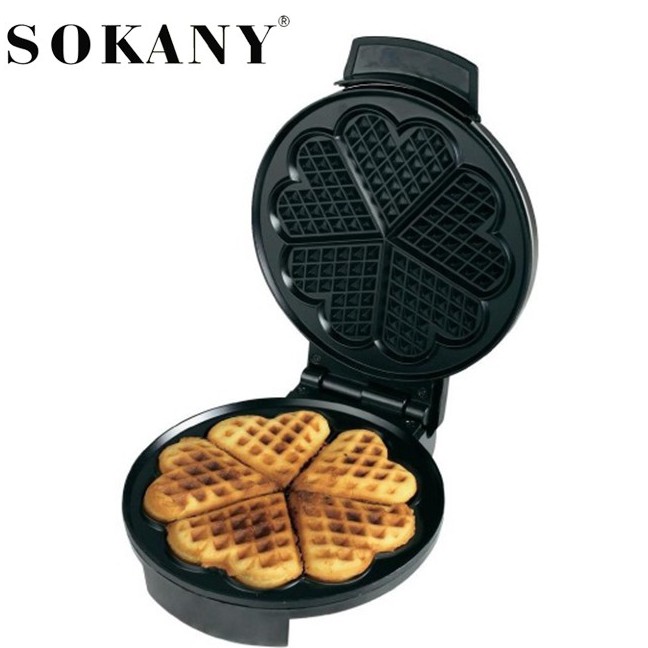 Máy nướng bánh bông lan, kẹp tàn ong SOKANY tiện dụng