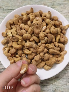 500g Hạt Điều Rang Tỏi Ớt Bình Phước