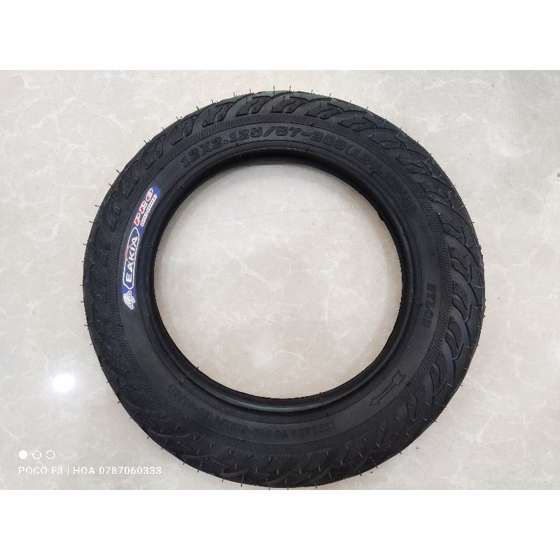 Bộ vỏ và ruột  xe điện Lihaze, theli, adiman, burke, săm lốp 12×2.125/57-203