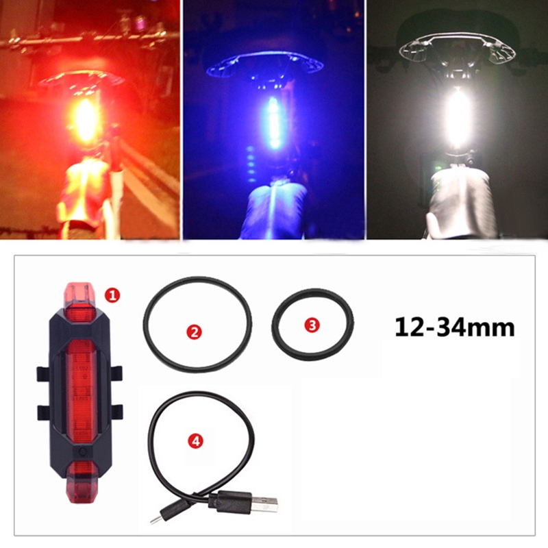 Đèn Led Tín Hiệu Gắn Xe Đạp Tiện Lợi CXY