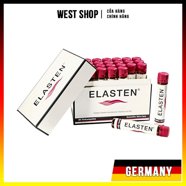 [HÀNG ĐỨC] COLLAGEN ELASTEN - Collagen uống số 1 tại Đức hỗ trợ trẻ hóa và làm đẹp da, tăng cường sức khỏe và sắc đẹp