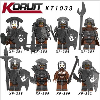 Đồ chơi lắp ráp mô hình Minifigures nhân vật giáp binh tộc Orc KT1033