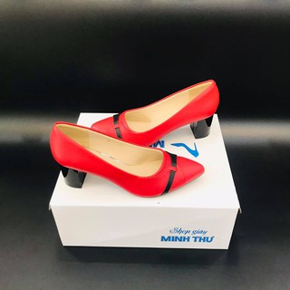 ( Shop Giày Somina ) Giày cao gót 5cm phối màu MT230