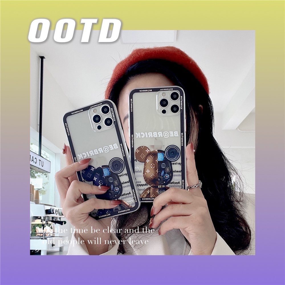 Ốp Điện Thoại TPU Mềm Họa Tiết Độc Đáo Cho iPhone 12 11Pro 7 8 6 6S Plus X XS XR Max 11 12 Pro Max