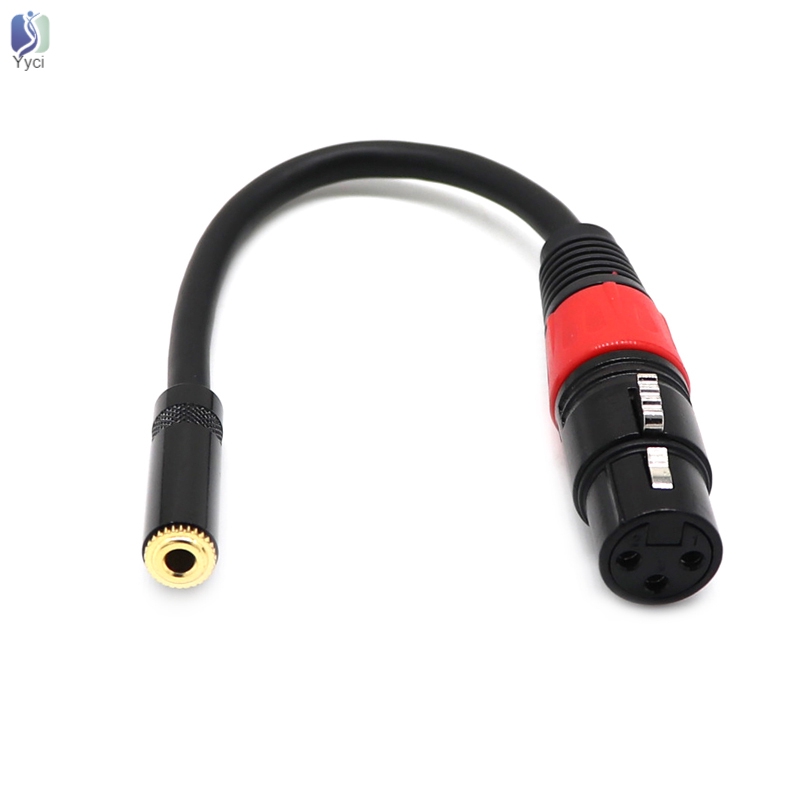 Cáp chuyển đổi 20cm 3.5mm mini 1/8 sang lỗ cắm XLR 35m-xlrfm