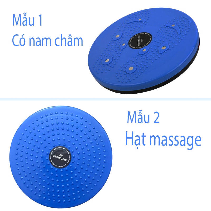 Đĩa Xoay Eo 360 Độ Nam Châm Từ Tính Massage Chân Giảm Eo Hiệu Qủa Đĩa Xoay Tập Thể Dục Waist Twisting Disc Cao Cấp TT08